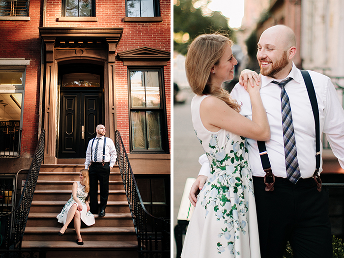 seva and maggie, engagement shoot, west village engagement shoot, nyc engagement photographer, nyc engagement shoot, sam nichols photography