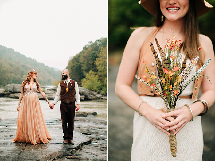 west virginia outdoor wedding, west virginia wedding photographer, west virginia river wedding, frankie skyla wedding west virginia