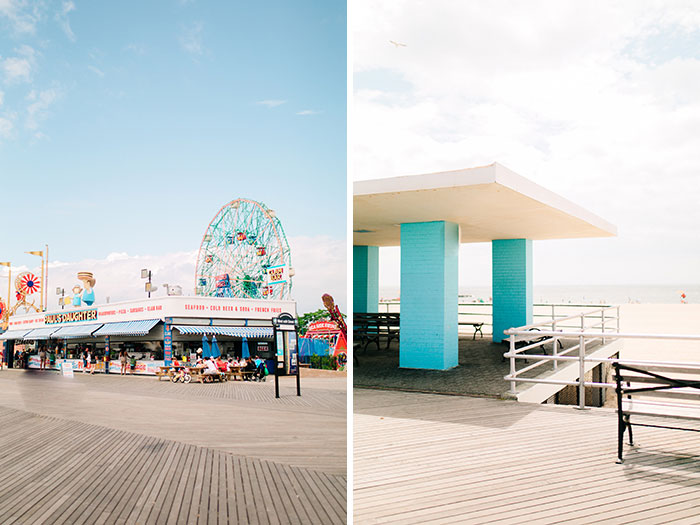 coney island engagement photographer, coney island wedding photographer, coney island modern photographer, nyc beach engagement shoot, beach engagement shoot photographer nj