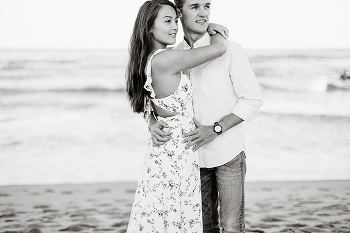 asbury park engagement photographer, couple, beach