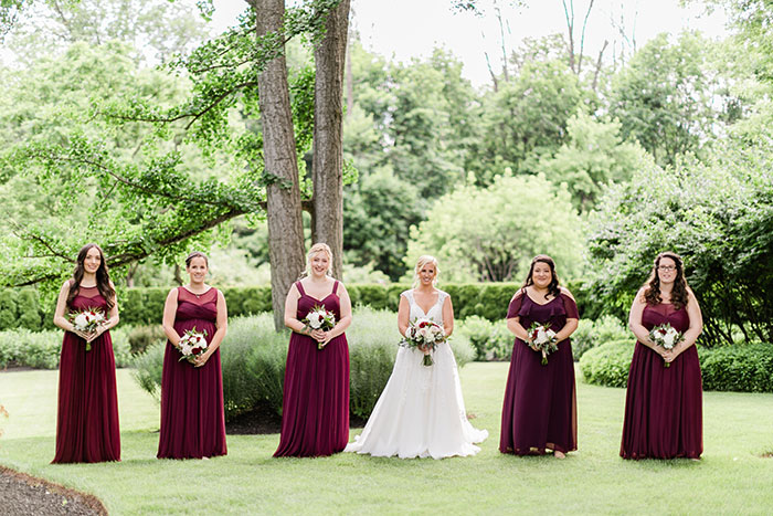 William Penn Inn Wedding bridal party