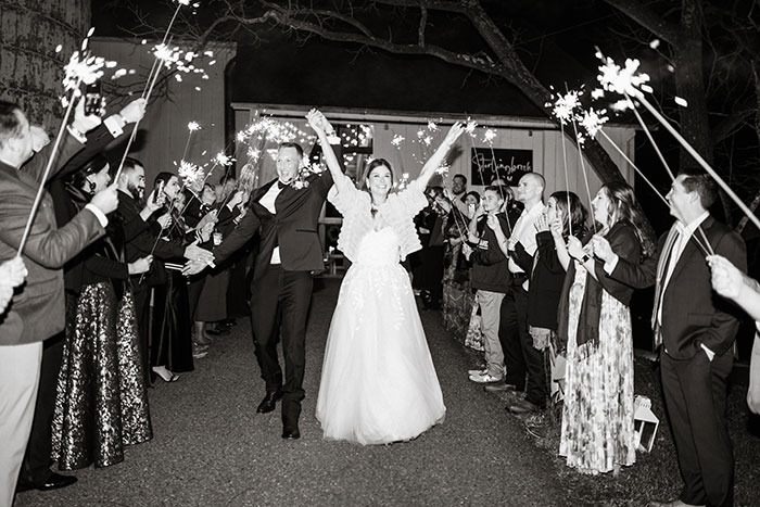 Sterlingbrook Farm Wedding Sparklers